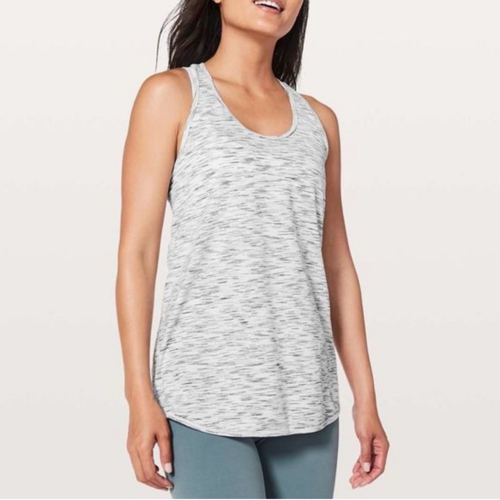 Lululemon Athletica Gray Relaxed Tank Top M
